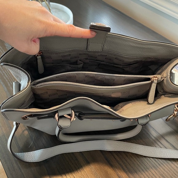 Grey Michael Kors purse - Picture 3 of 6